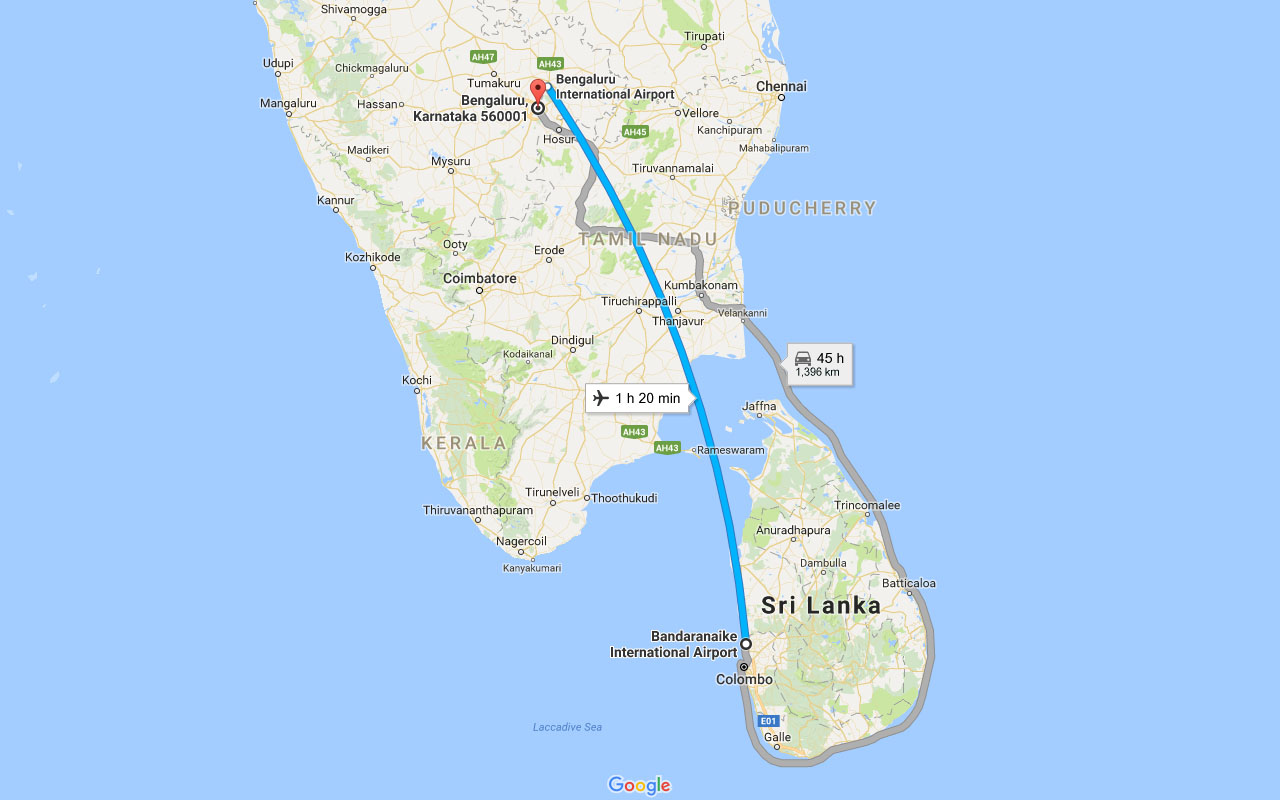 Sri Lanka – The Arrival