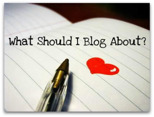 What Should I blog today?